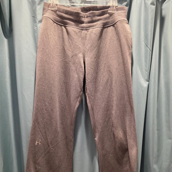 Under Armour Storm Sweatpants fleece wide leg medium m - Picture 1 of 5